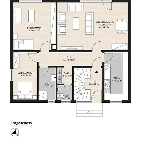 5 Sterne Premium Ferienwohnung In Ostseenaehe Apartment