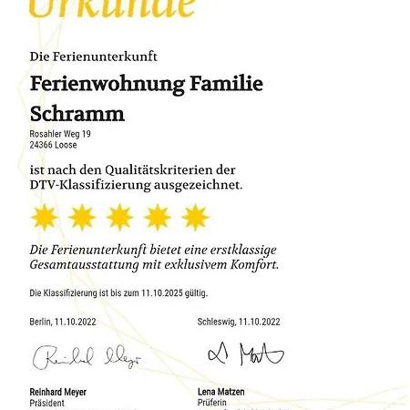 5 Sterne Premium Ferienwohnung In Ostseenaehe Apartment